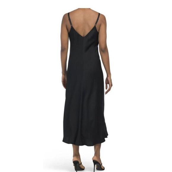 - NWT A.L.C. Annex Black Classy Midi Slip Dress Size 8 $395 - Picture 9 of 9